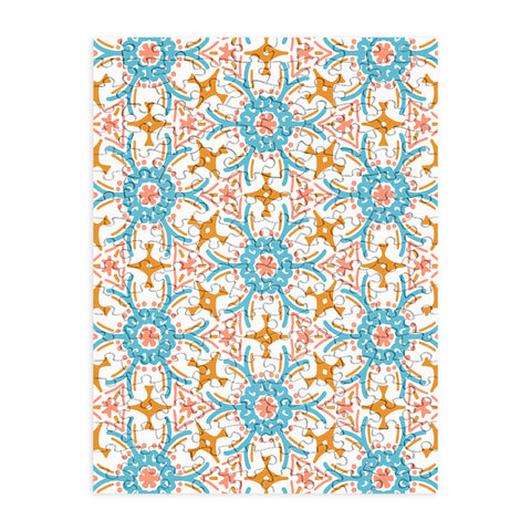 Marta Barragan Camarasa Boho mosaic desert colors N Puzzle