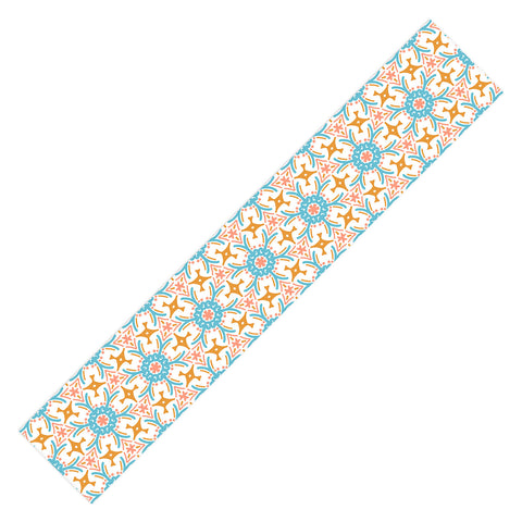 Marta Barragan Camarasa Boho mosaic desert colors N Table Runner