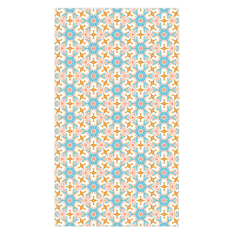 Marta Barragan Camarasa Boho mosaic desert colors N Tablecloth