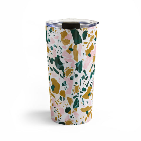 Marta Barragan Camarasa Boho terrazzo Travel Mug