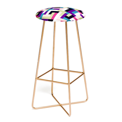 Marta Barragan Camarasa Boho Tetris PTT Bar Stool
