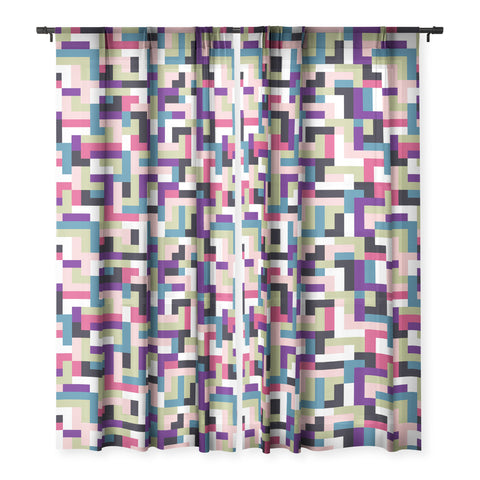 Marta Barragan Camarasa Boho Tetris PTT Sheer Non Repeat