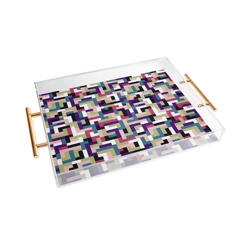 Marta Barragan Camarasa Boho Tetris PTT Acrylic Tray