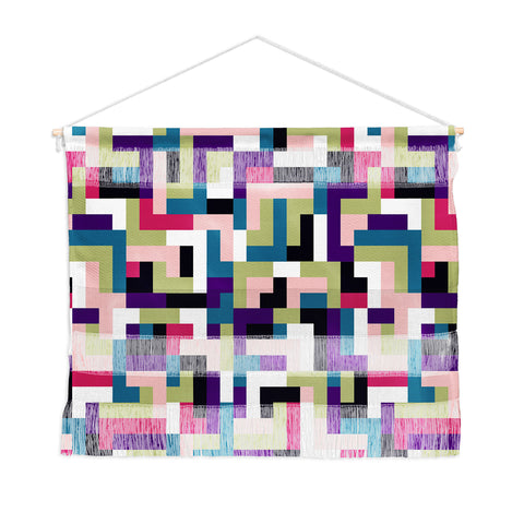 Marta Barragan Camarasa Boho Tetris PTT Wall Hanging Landscape