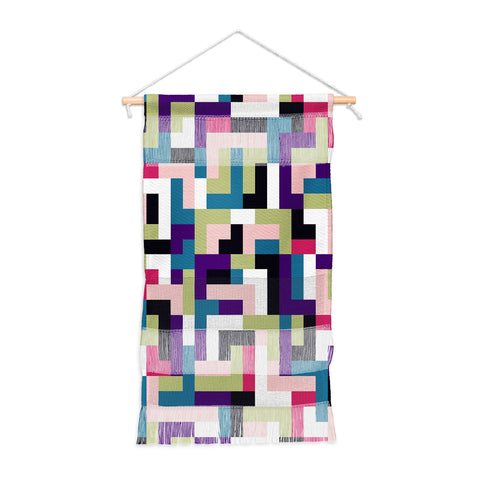 Marta Barragan Camarasa Boho Tetris PTT Wall Hanging Portrait
