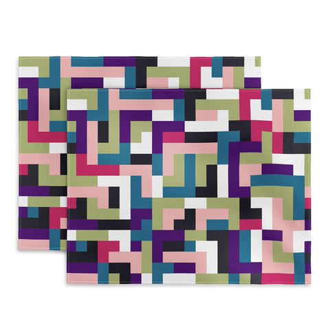 Marta Barragan Camarasa Boho Tetris PTT Placemat