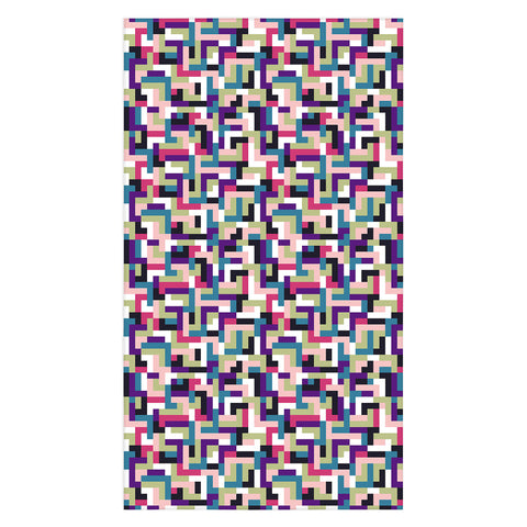 Marta Barragan Camarasa Boho Tetris PTT Tablecloth