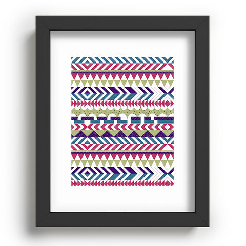 Marta Barragan Camarasa Boho tribal PTT Recessed Framing Rectangle