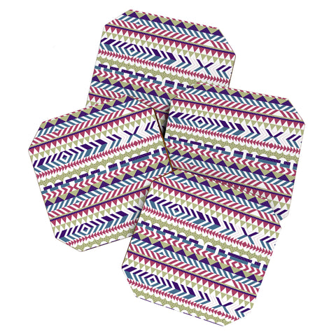 Marta Barragan Camarasa Boho tribal PTT Coaster Set