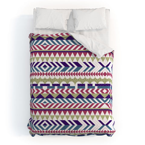Marta Barragan Camarasa Boho tribal PTT Duvet Cover