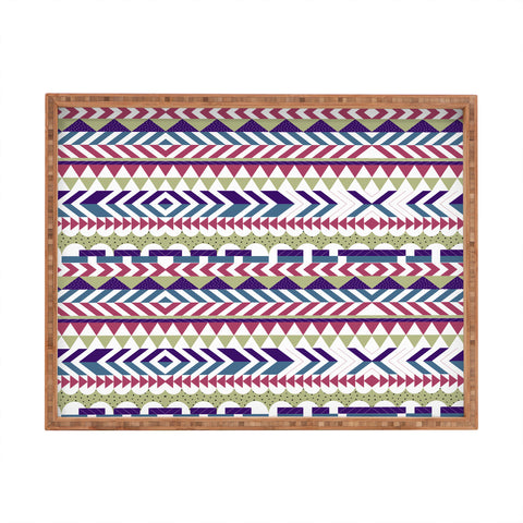 Marta Barragan Camarasa Boho tribal PTT Rectangular Tray