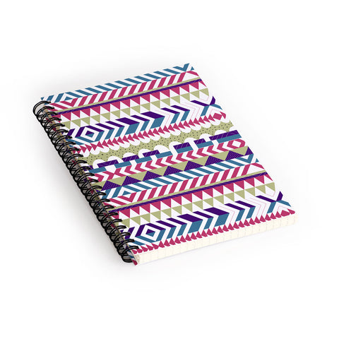 Marta Barragan Camarasa Boho tribal PTT Spiral Notebook