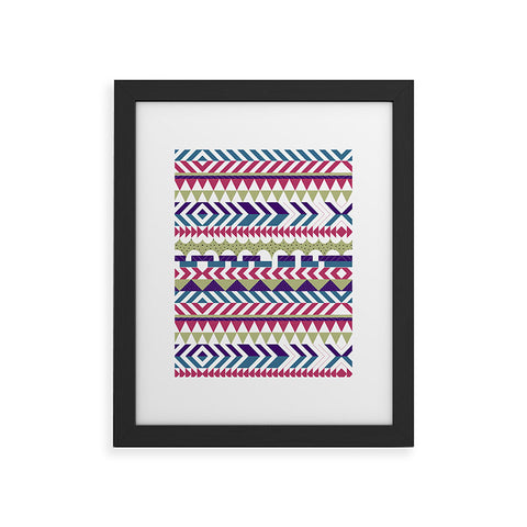 Marta Barragan Camarasa Boho tribal PTT Framed Art Print
