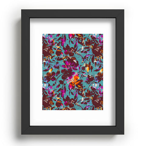 Marta Barragan Camarasa Bold Floral Expression Recessed Framing Rectangle