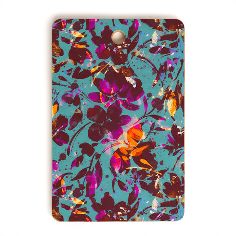 Marta Barragan Camarasa Bold Floral Expression Cutting Board Rectangle