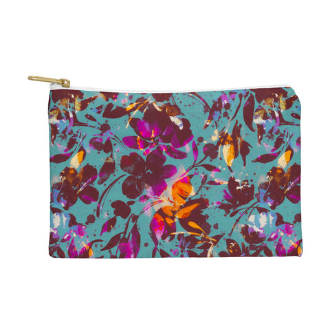 Marta Barragan Camarasa Bold Floral Expression Pouch