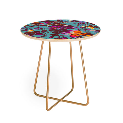 Marta Barragan Camarasa Bold Floral Expression Round Side Table