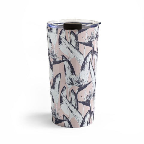 Marta Barragan Camarasa Botanical bird of paradise Travel Mug