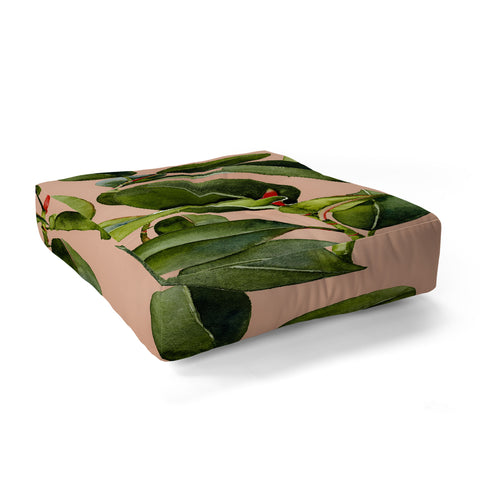 Marta Barragan Camarasa Botanical Collection 01 Floor Pillow Square