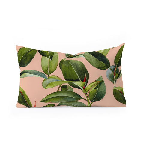Marta Barragan Camarasa Botanical Collection 01 Oblong Throw Pillow