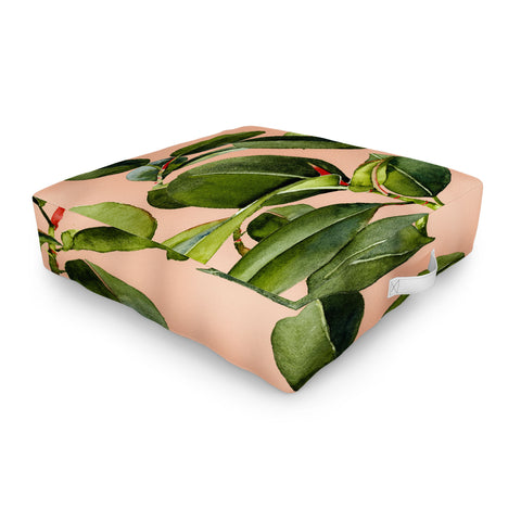 Marta Barragan Camarasa Botanical Collection 01 Outdoor Floor Cushion