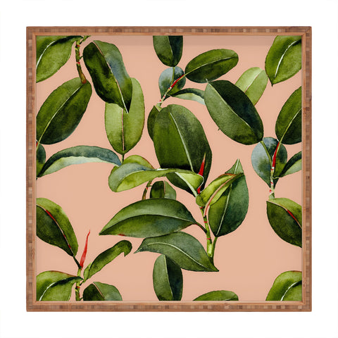 Marta Barragan Camarasa Botanical Collection 01 Square Tray