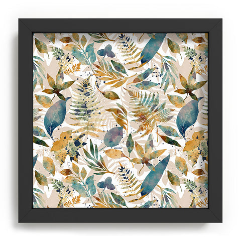 Marta Barragan Camarasa Botanical dream hues Recessed Framing Square