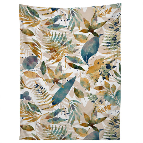Marta Barragan Camarasa Botanical dream hues Tapestry