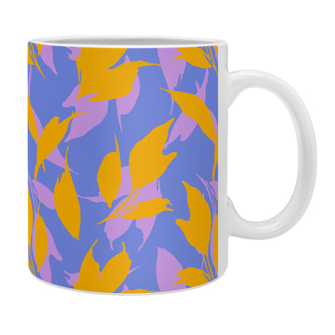 Marta Barragan Camarasa Botanical leaves simple LAV Coffee Mug