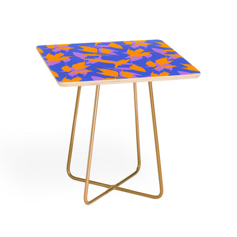Marta Barragan Camarasa Botanical leaves simple LAV Side Table