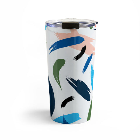 Marta Barragan Camarasa Brushstrokes 019 Travel Mug