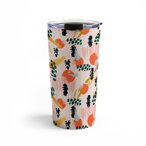 Marta Barragan Camarasa Brushstrokes II Travel Mug