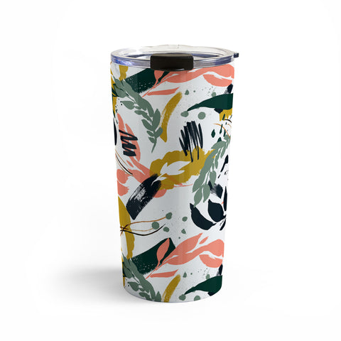 Marta Barragan Camarasa Brushstrokes of nature I Travel Mug