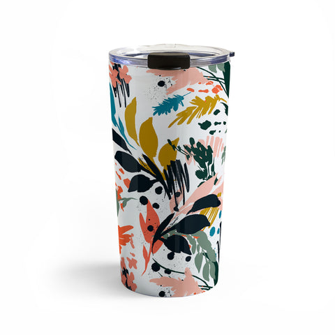 Marta Barragan Camarasa Brushstrokes of nature III Travel Mug