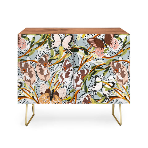 Marta Barragan Camarasa Butterflies in the meadow A Credenza