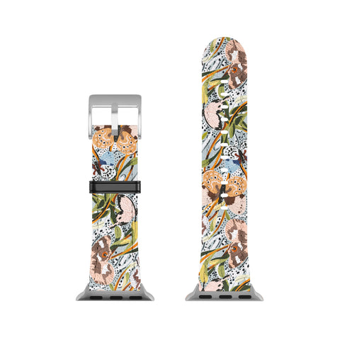 Marta Barragan Camarasa Butterflies in the meadow A Apple Watch Band