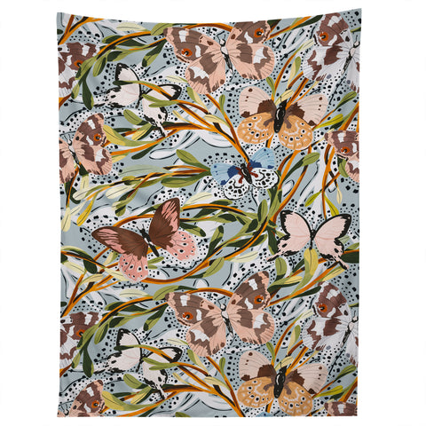 Marta Barragan Camarasa Butterflies in the meadow A Tapestry