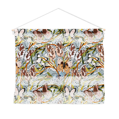 Marta Barragan Camarasa Butterflies in the meadow A Wall Hanging Landscape