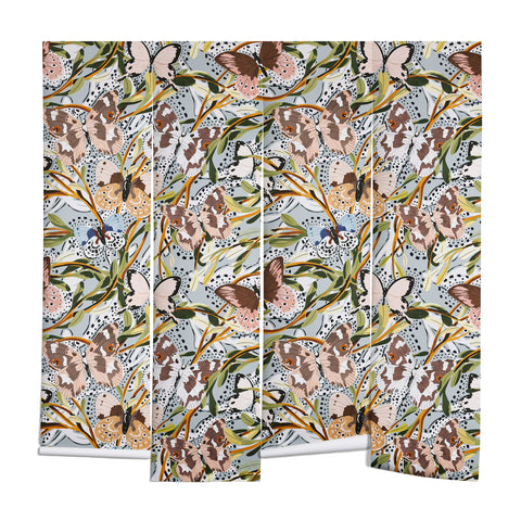 Marta Barragan Camarasa Butterflies in the meadow A Wall Mural