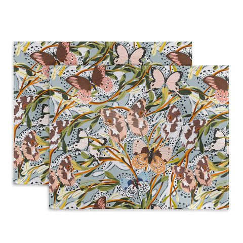 Marta Barragan Camarasa Butterflies in the meadow A Placemat