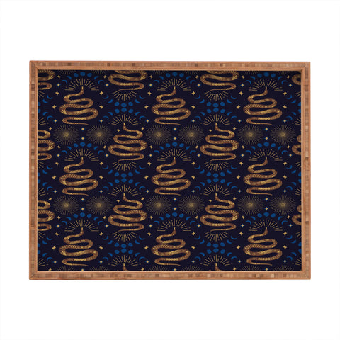 Marta Barragan Camarasa Celestial Serpent Charm Rectangular Tray