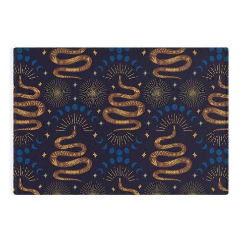 Marta Barragan Camarasa Celestial Serpent Charm Outdoor Rug
