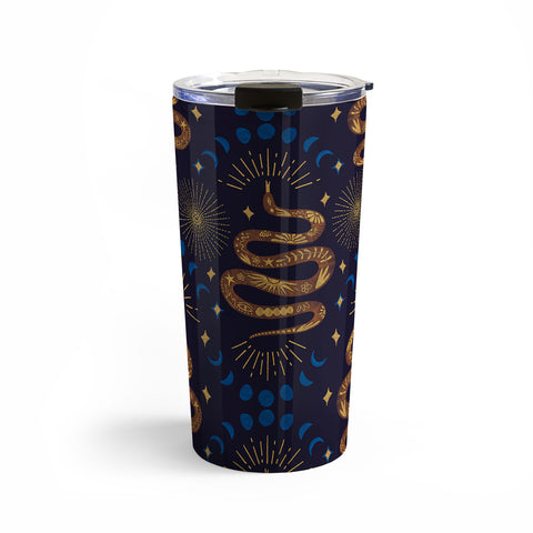 Marta Barragan Camarasa Celestial Serpent Charm Travel Mug