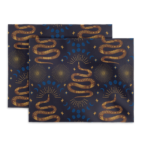 Marta Barragan Camarasa Celestial Serpent Charm Placemat