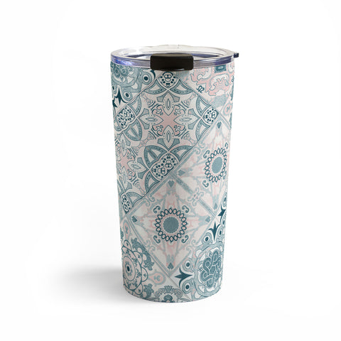 Marta Barragan Camarasa Ceramic tile patterns Travel Mug
