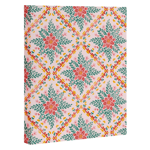 Marta Barragan Camarasa Chic Floral Geometry Art Canvas