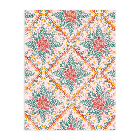 Marta Barragan Camarasa Chic Floral Geometry Puzzle