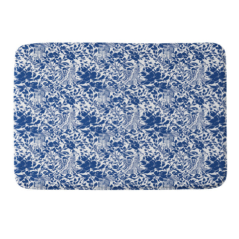 Marta Barragan Camarasa Chic Garden Walk Memory Foam Bath Mat