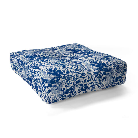 Marta Barragan Camarasa Chic Garden Walk Floor Pillow Square