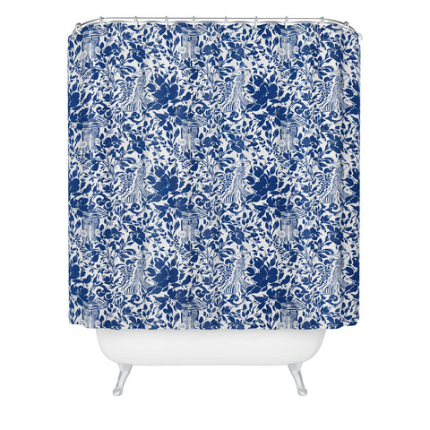 Marta Barragan Camarasa Chic Garden Walk Shower Curtain